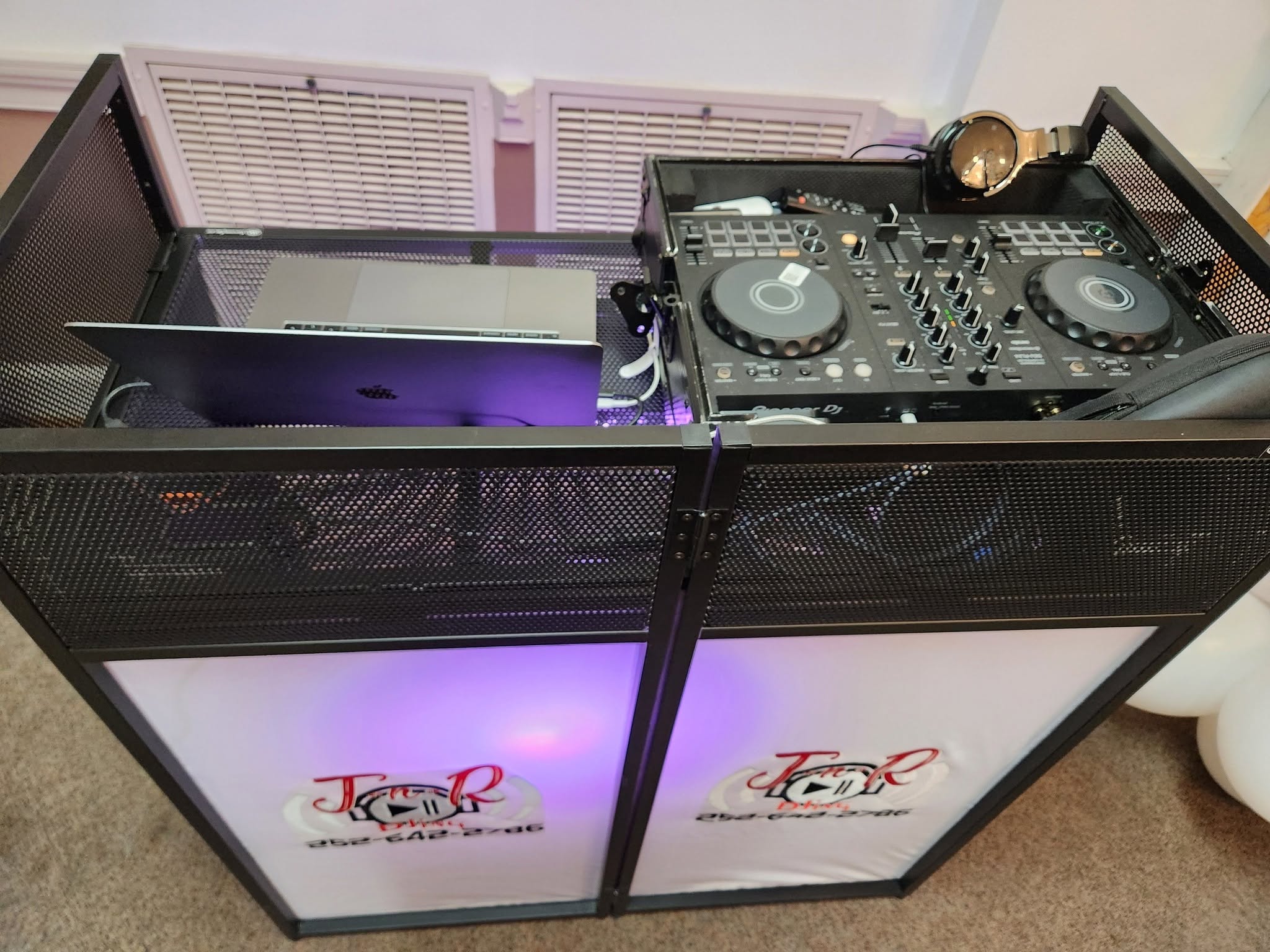 J&R DJing dance floor event